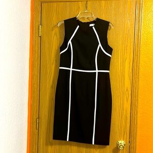 Black and White Calvin Klein Dress